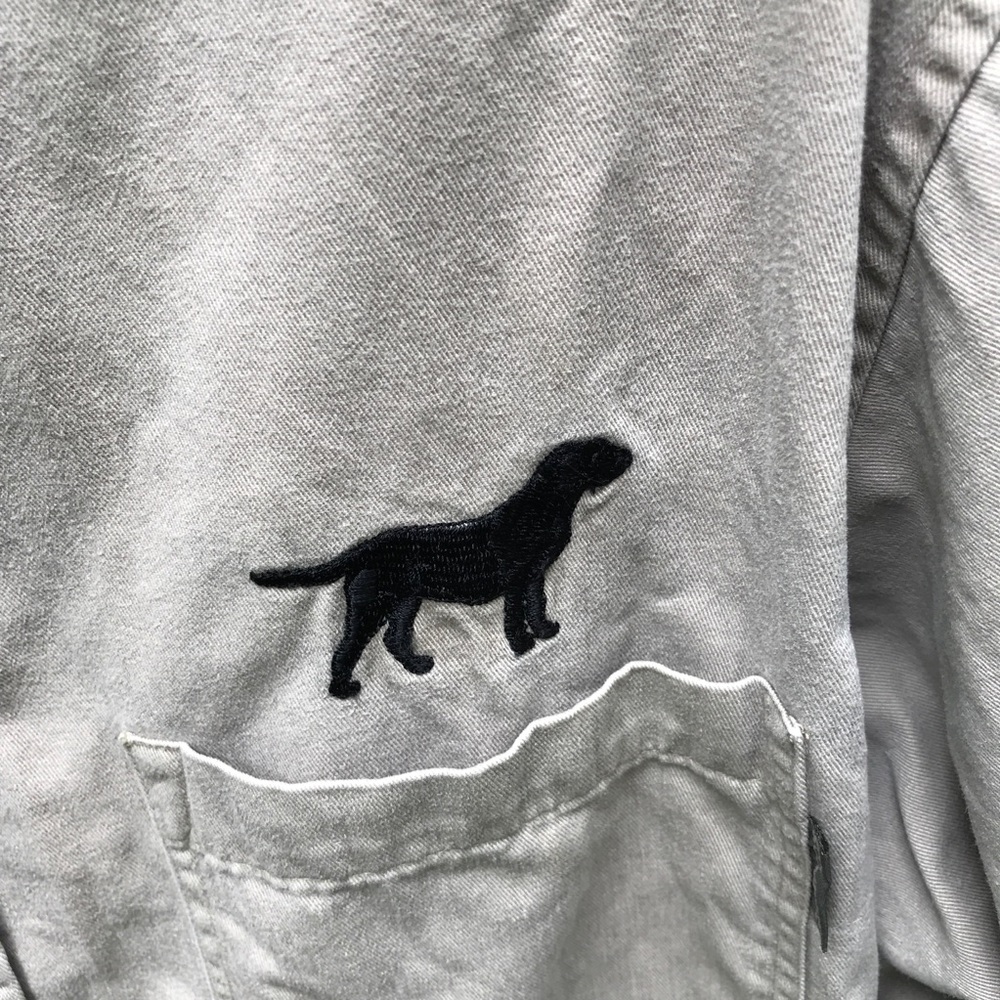 Woolrich rugged black dog work shirt - Picture 2 of 14